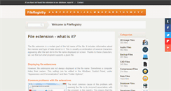 Desktop Screenshot of fileregistry.org