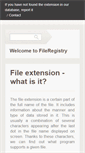 Mobile Screenshot of fileregistry.org